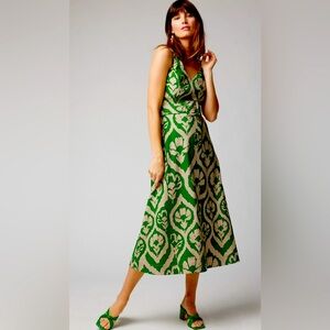 WHBM Linen Belted Mini